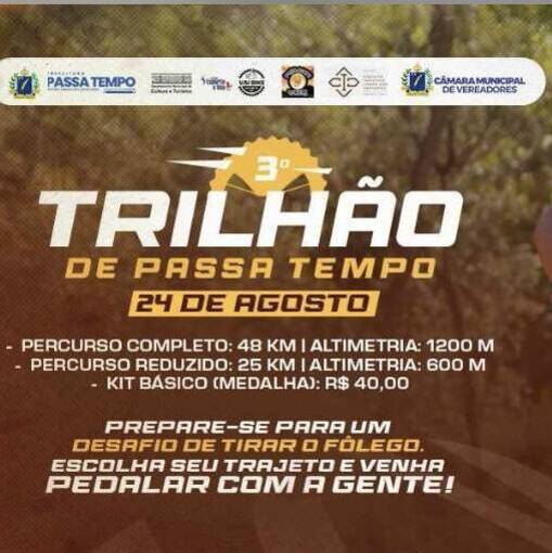 Event cover 3 Trilho Passa Tempo 