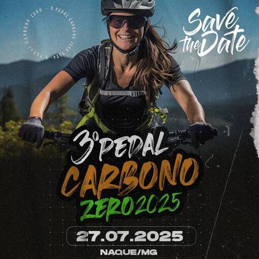 Capa do evento 3 Pedal Carbono Zero Naque