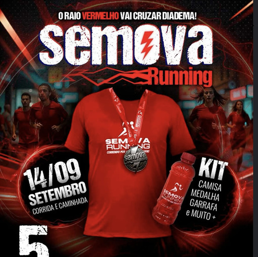 Event cover 4 CORRIDA DE QUEBRADA - SEMOVA RUNNING