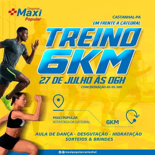 Event cover Treino 6km da max 