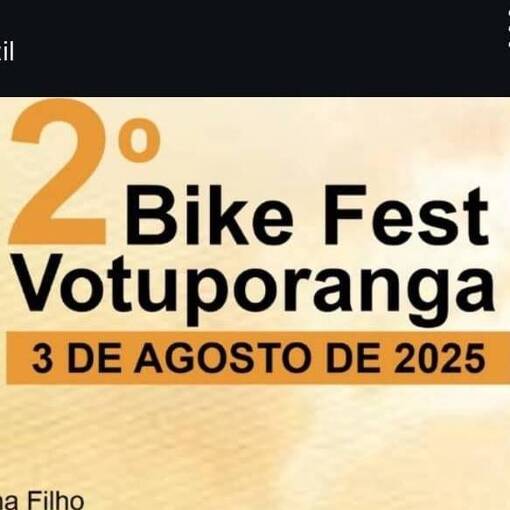 Capa do evento 2 Bike Fest Votuporanga 
