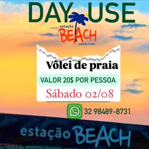 Copertura dell'evento DAY USE ESTAO BEACH- ORGANIZADOR ANINHA TRINDADE 