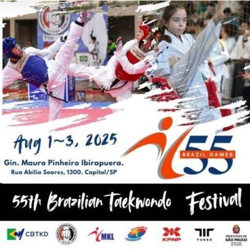 55th Brazilian Taekwondo FESTIVAL - 02/08/2025 sur Fotop