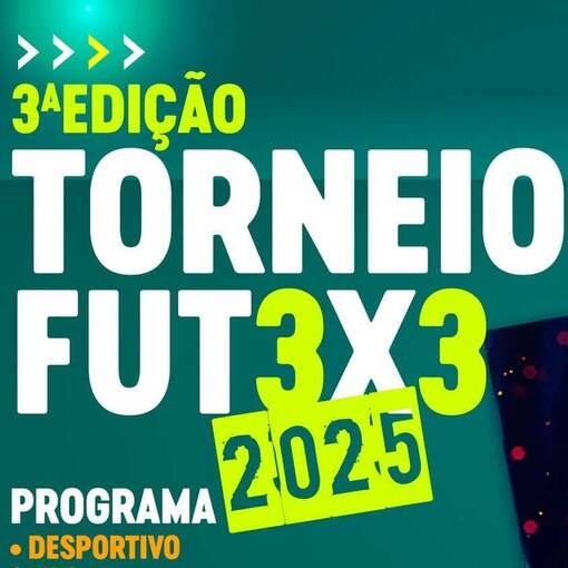 Event cover TORNEIO DE FUTEBOL 3X3 - 2025