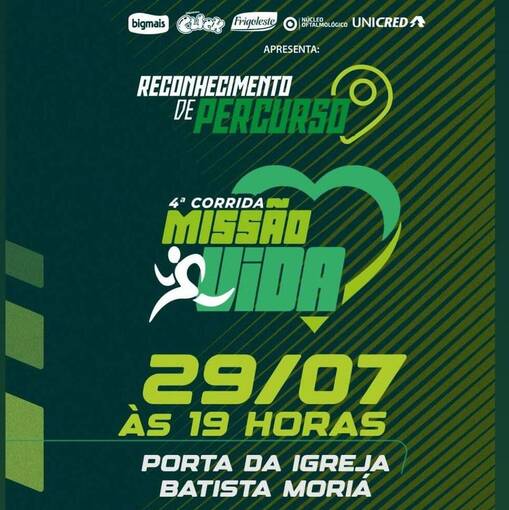 Event cover Reconhecimento Misso Vida