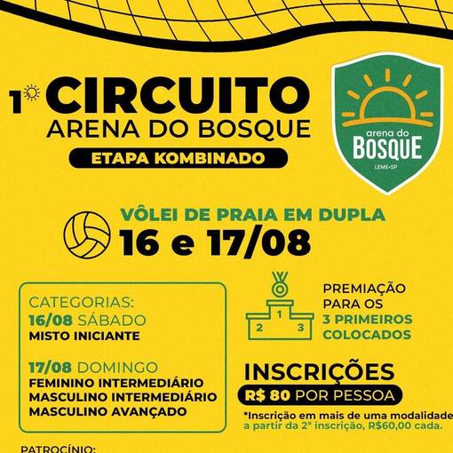1 Circuito Arena do Bosque - Volei de Praia in Fotop