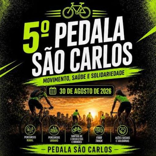 Event cover 5º Pedala São Carlos