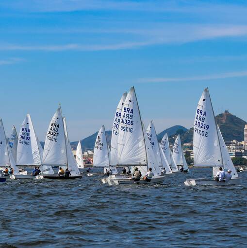 Event cover Taa Rei Olav V para as classes :  ILCA(4,6e7), 29er, Dingue e Snipe - Iate Clube do Rio de Janeiro (02 e 03-08-2025)