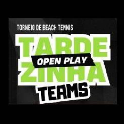 Event cover OPEN PLAY - TARDEZINHA BEACH TENNIS