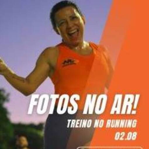 Capa do evento TREINO NO RUNNING SABADO 02.08