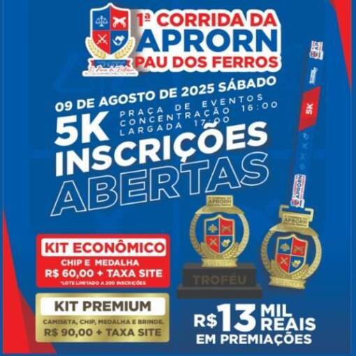 Portada del evento 1 CORRIDA DA APRORN - TODAS AS SUAS FOTOS R$44,90