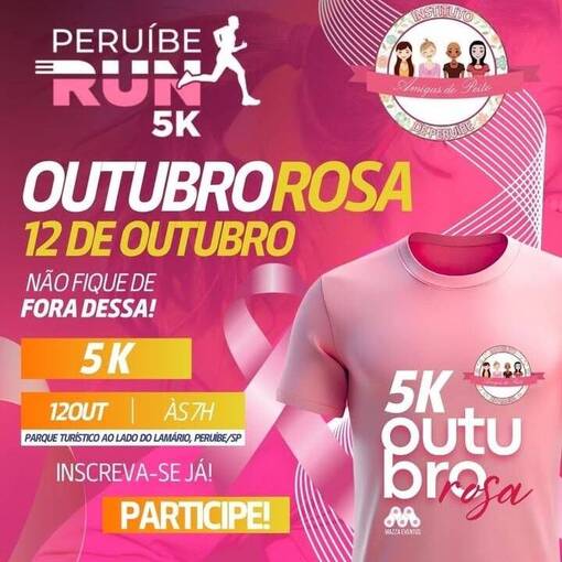 Event cover Outubro Rosa 5K - Peruibe