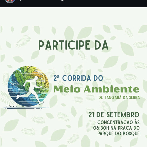 Event cover 2 CORRIDA DO MEIO AMBIENTE 