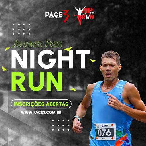 Copertura dell'evento Jovem Pan Night Run