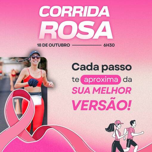 Event cover  Corrida rosa movimento pela saude