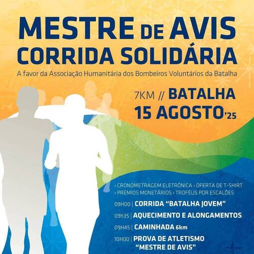 Event cover Corrida Solidria Mestre de Avis