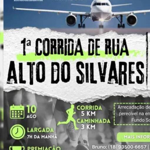 Event cover 1 Corrida Rua Alto do Silvares 
