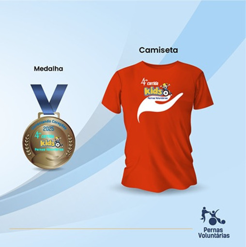 Event cover 4 Edio da Corrida KIDS - Pernas Voluntrias - Hortolndia/SP