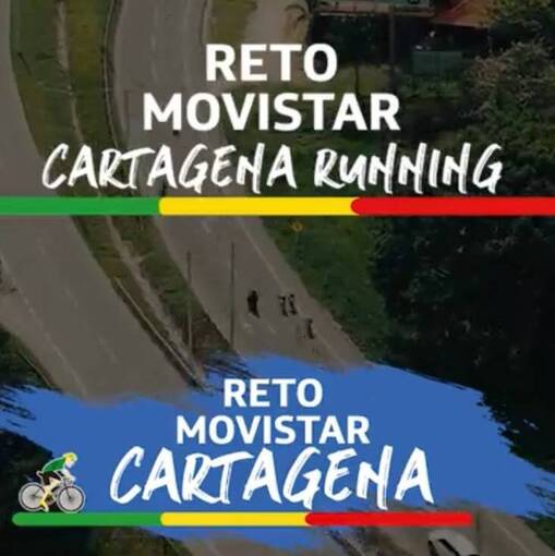 Event cover Reto Movistar Cartagena Running 2025