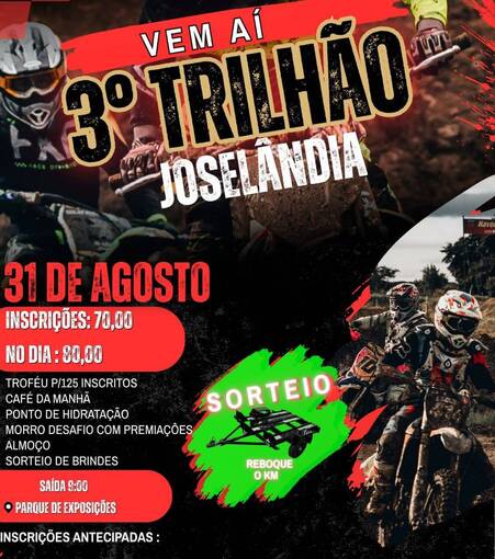 Capa do evento Trilho Joselndia 