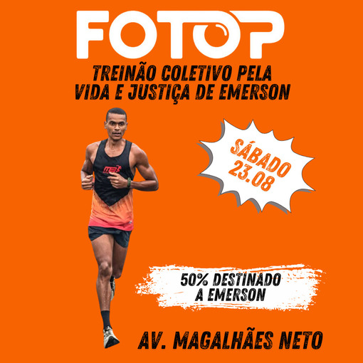 Event cover Treino Coletivo pela Vida e Justia de Emerson