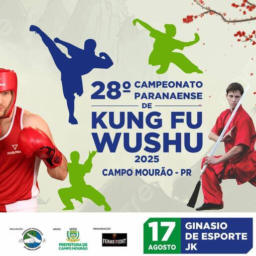 Copertura dell'evento 28 campeonato paranaense de kung fu 