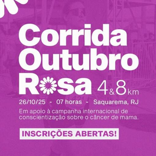 Event cover Corrida Outubro Rosa