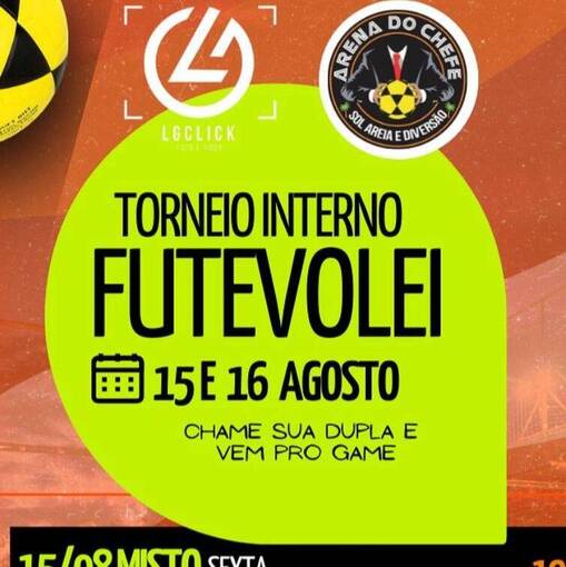 Event cover Torneio Interno Futevolei - Arena do Chefe - 16-08