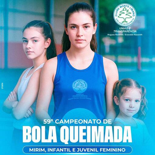 Event cover Abertura do  59 Camp. de Bola Queimada (Mirim, Infantil e Juvenil Feminino)