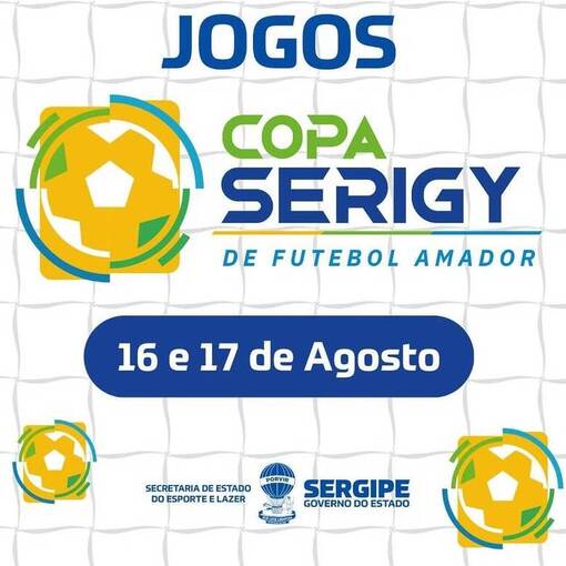 Event cover Copa Serigy de Futebol Amador 17.08 Feminino - Em Aracaju