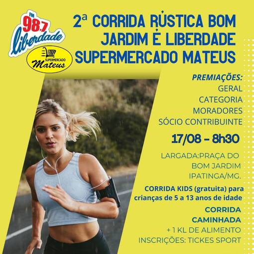 Event cover 2 Corrida Rstica Bom Jardim