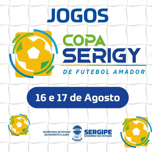 Event cover Copa Serigy de Futebol Amador 17.08 Masculino - Em Socorro