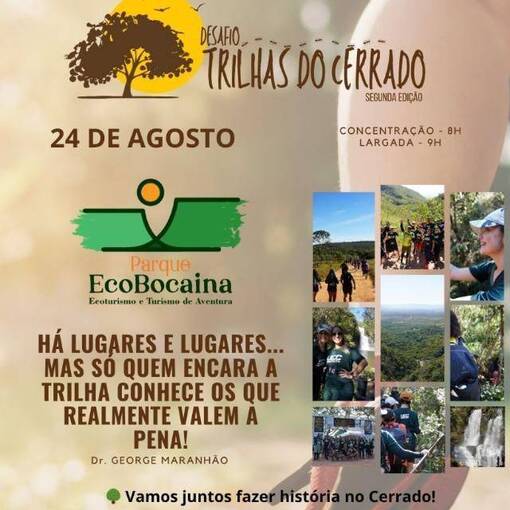 Event cover Desafio Trilhas do Cerrado -Ecobocaina 