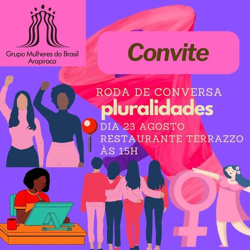 Event cover Roda de conversa - Grupo de mulheres do Brasil