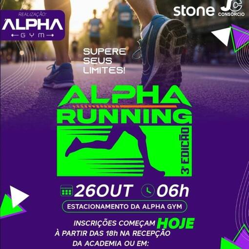 Capa do evento 3 Alpha Running