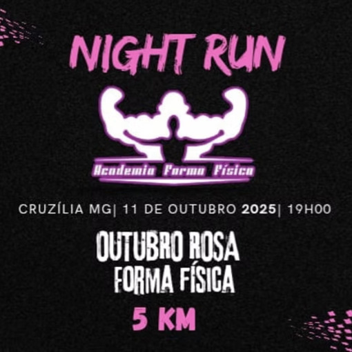 Event cover Night Run - Outubro Rosa