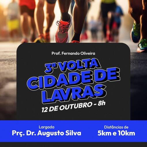 Event cover 3 VOLTA CIDADE DE LAVRAS