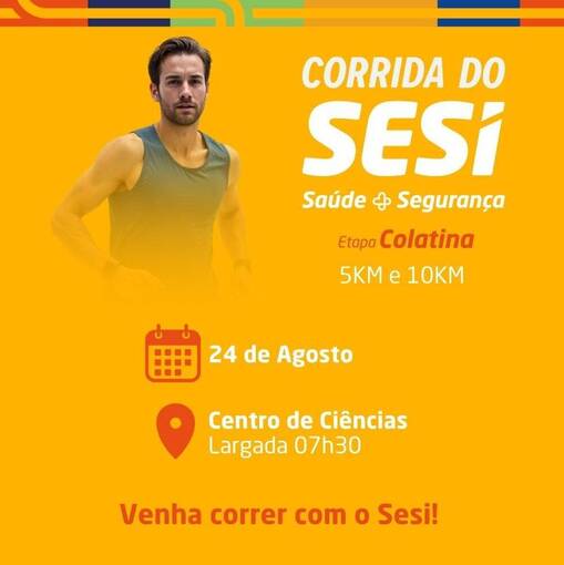 Couverture de l'vnement Corrida do SESI - Etapa Colatina