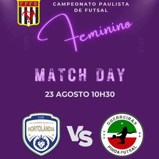 Event cover CAMPEONATO PAULISTA DE FUTSAL FEMININO