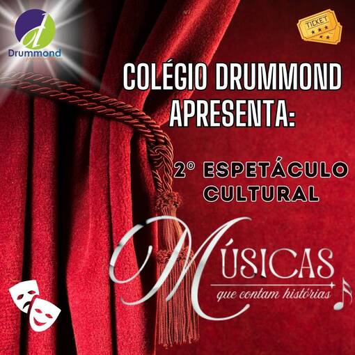 Event cover 2 Espetculo Cultural - Msicas que Contam Histrias (29/08)