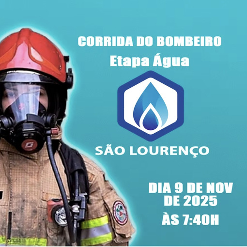 Capa do evento Corrida dos Bombeiros - Etapa gua