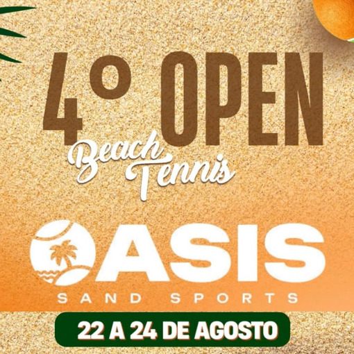 Capa do evento Open Oasis Sand Sports
