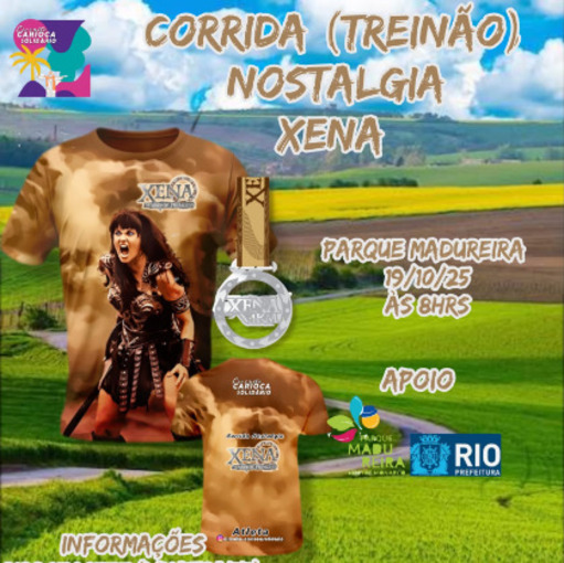 Event cover Treino Solidrio Nostalgia Xena