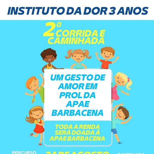 Event cover Retirada de Kit Corrida Instituto da Dor Cortesia