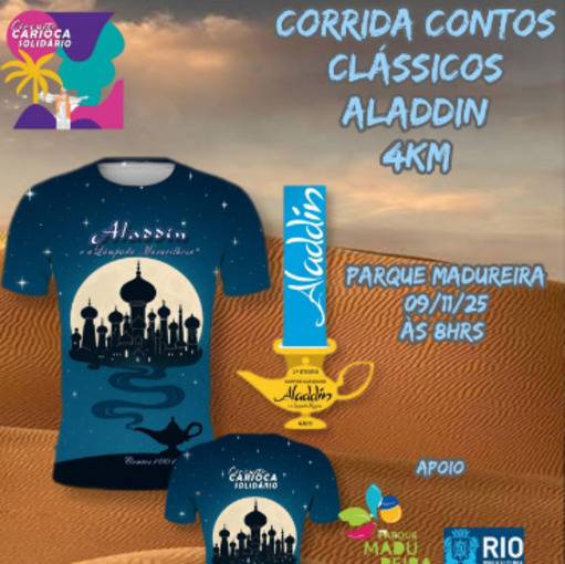 Event cover CORRIDA E CAMINHADA ALADDIN