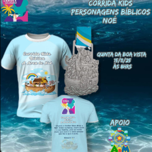 Event cover CORRIDA KIDS PERSONAGENS BIBLICOS NO