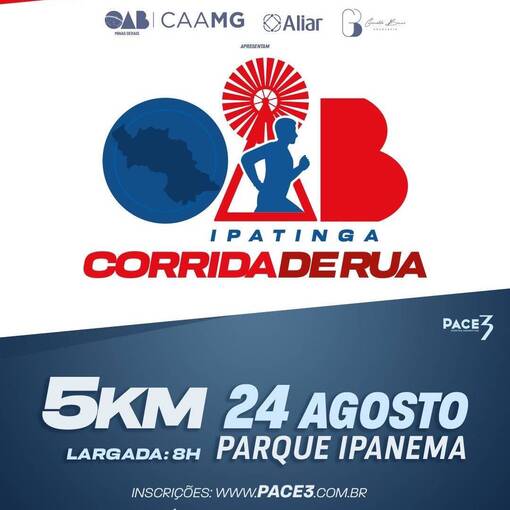 Event cover OAB Corrida de Rua Ipatinga