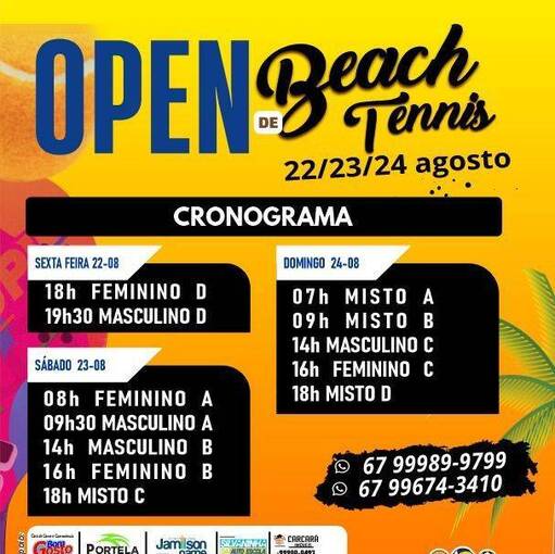 Event cover Open Beach - Amaral Arena Sports