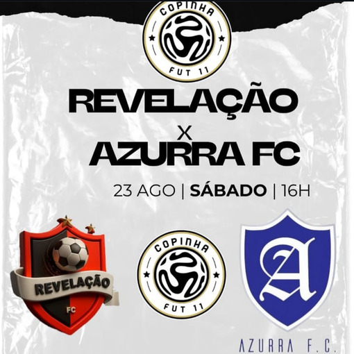 Event cover COPINHA FUT 11 - REVELAO X AZURRA FC