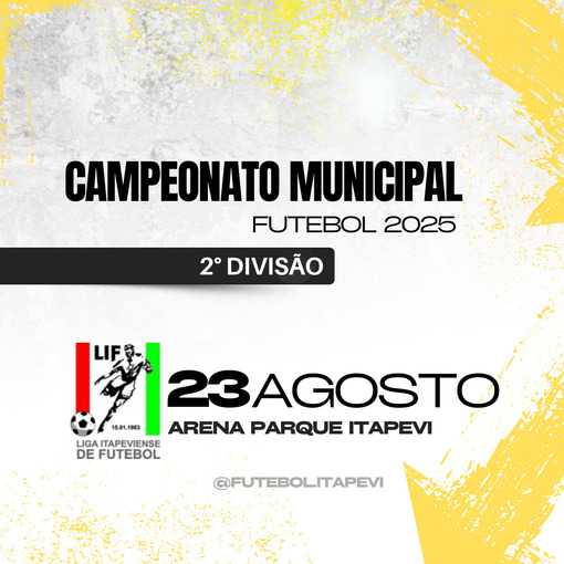 Copertura dell'evento Campeonato Municipal da 2 Diviso - Itapevi 2025 